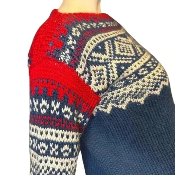 Vintage Sportsmode Oslo-Norway Stein Eriksen All Wool Pullover Sweater. - Picture 8 of 11